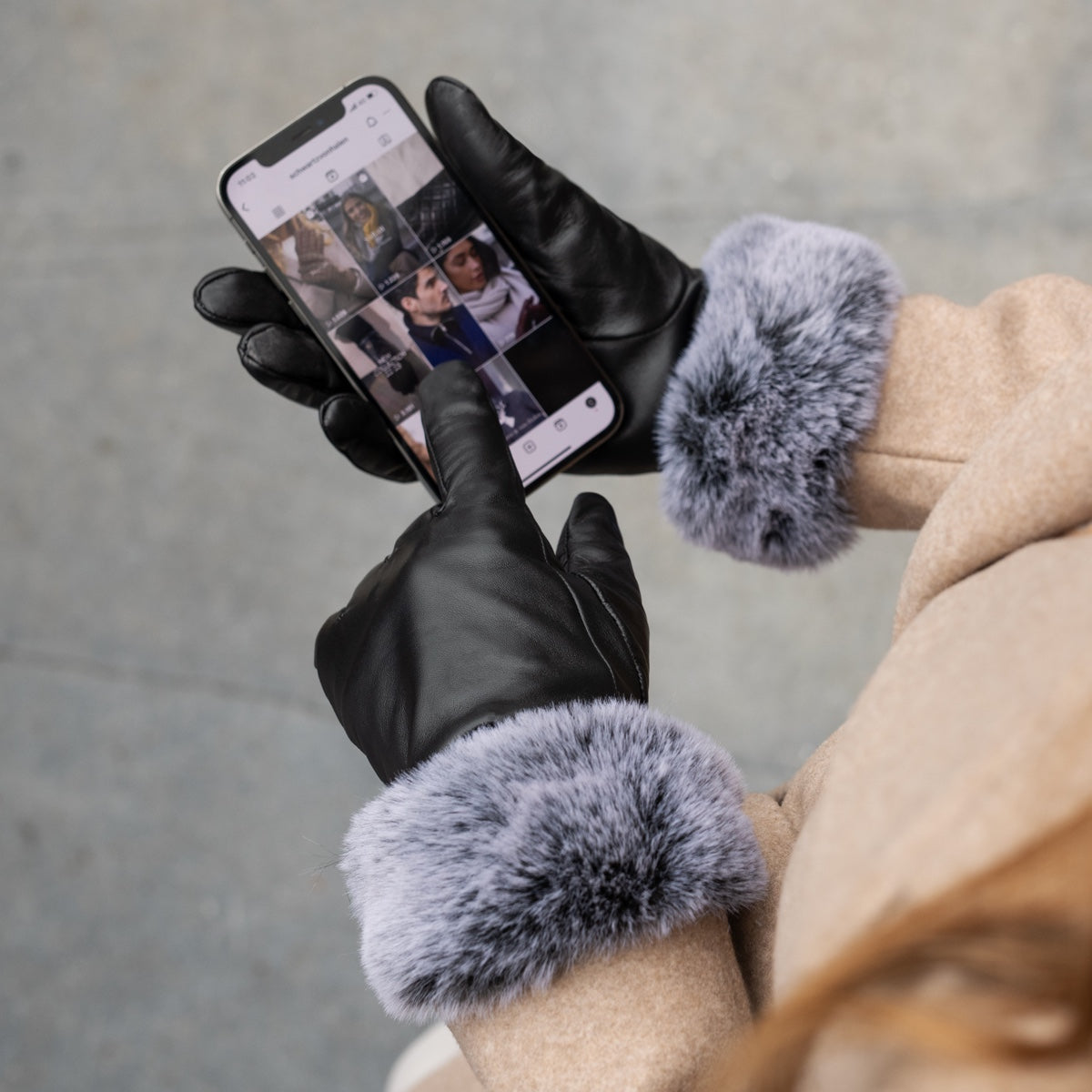 Lederhandschuhe Weihnachtsgeschenk