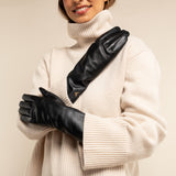 Emma Extra Lange Handschuhe Damen Schwarz– Schwartz & von Halen® – Premium Lederhandschuhe - 11