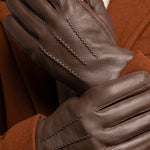 Lederhandschuhe Herren Braun Jack – Schwartz & von Halen® – Premium Lederhandschuhe - 10