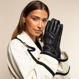 Lederhandschuhe Damen Schwarz Julia – Schwartz & von Halen® – Premium Lederhandschuhe - 11