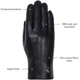 PU Handschuhe Herren Schwarz Musk – Schwartz & von Halen® – Premium Lederhandschuhe - 12
